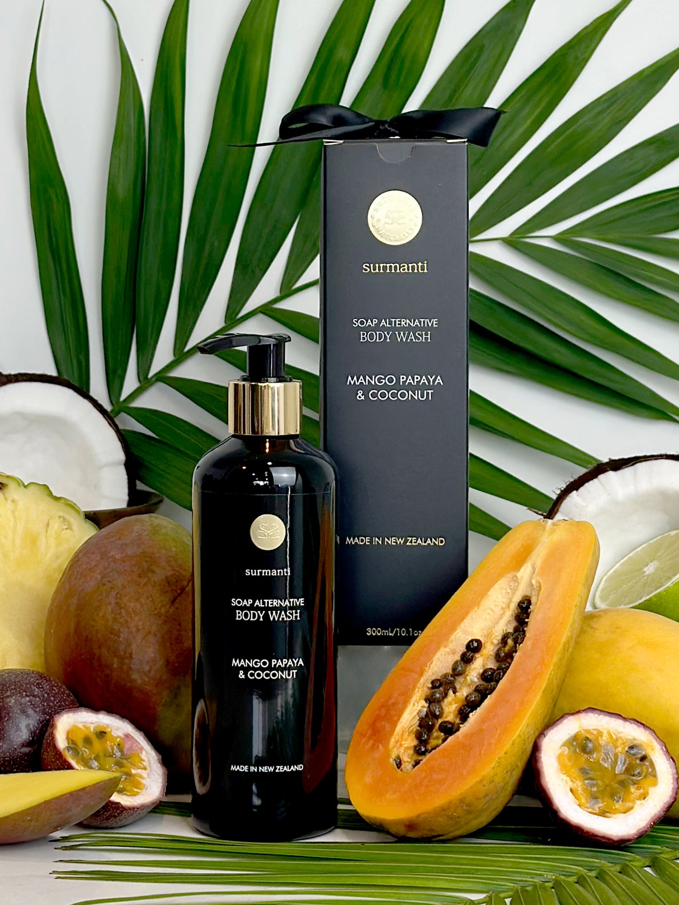 Mango Papaya & Coconut Body Wash - Soap Alternative 300ml