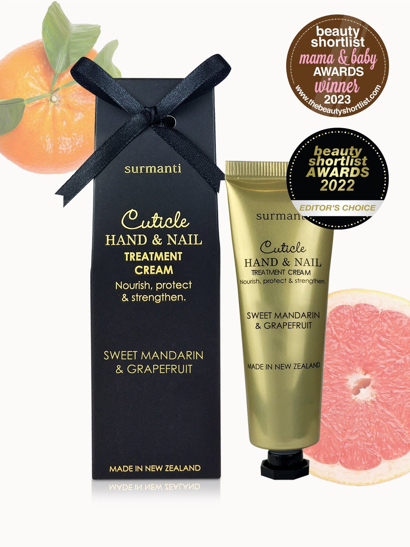 Cuticle Hand & Nail Treatment Cream - Sweet Mandarin & Grapefruit