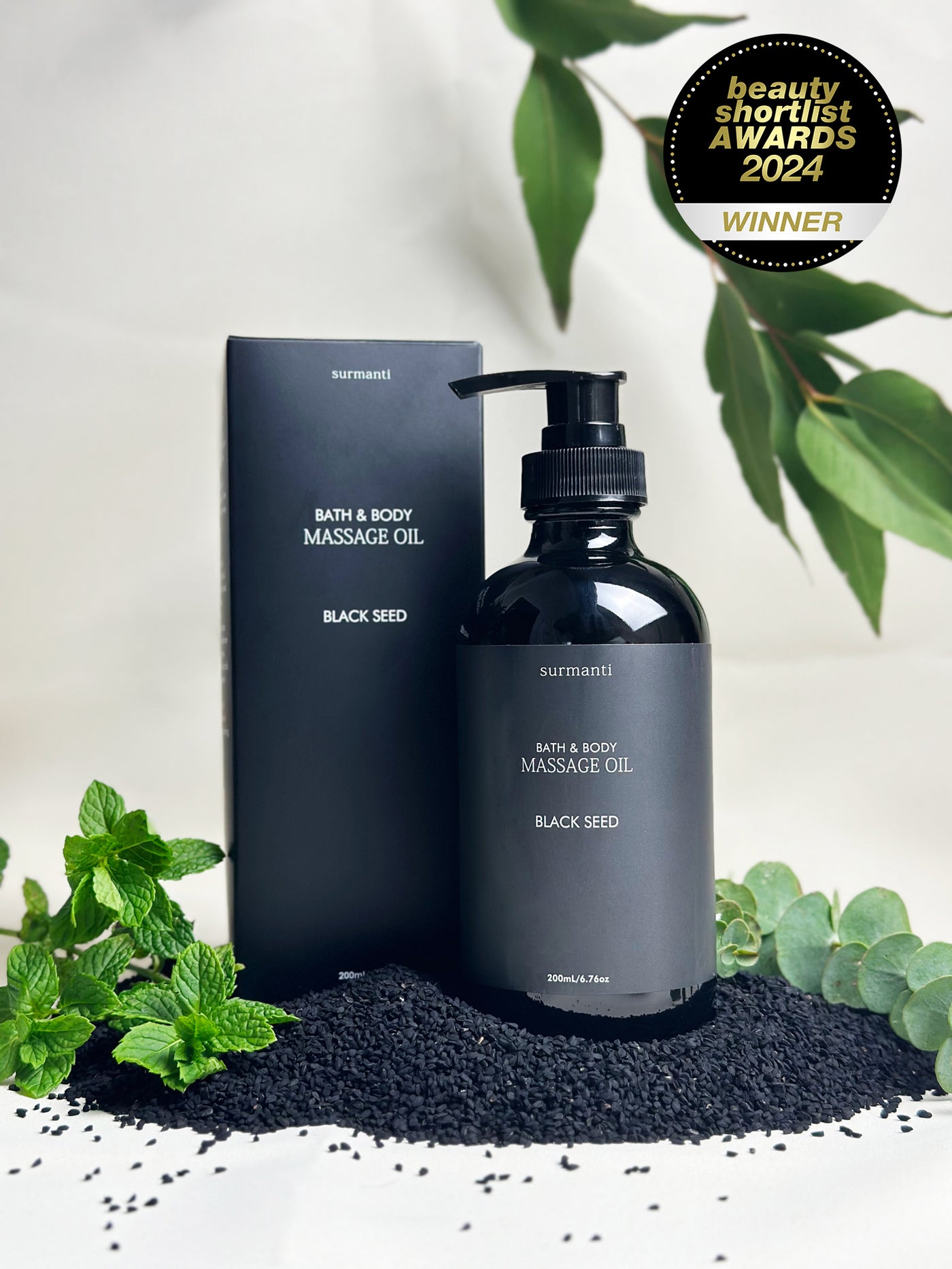 Black Seed Bath & Body Massage Oil