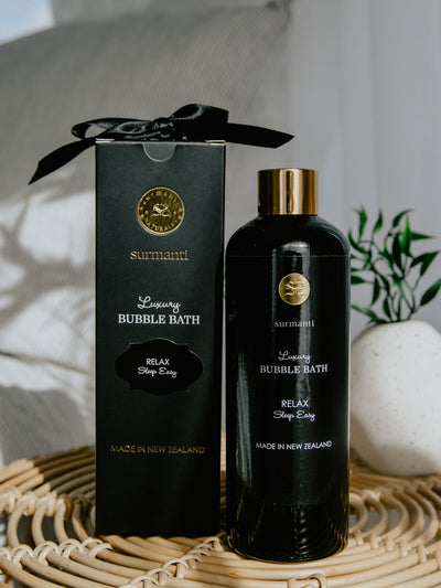 RELAX. Sleep Easy Luxury Bubble Bath - Surmanti - Made In New Zealand