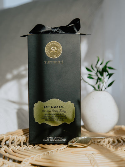 RELAX Sleep Easy Bath & Spa Salt - Surmanti - Made In New Zealand