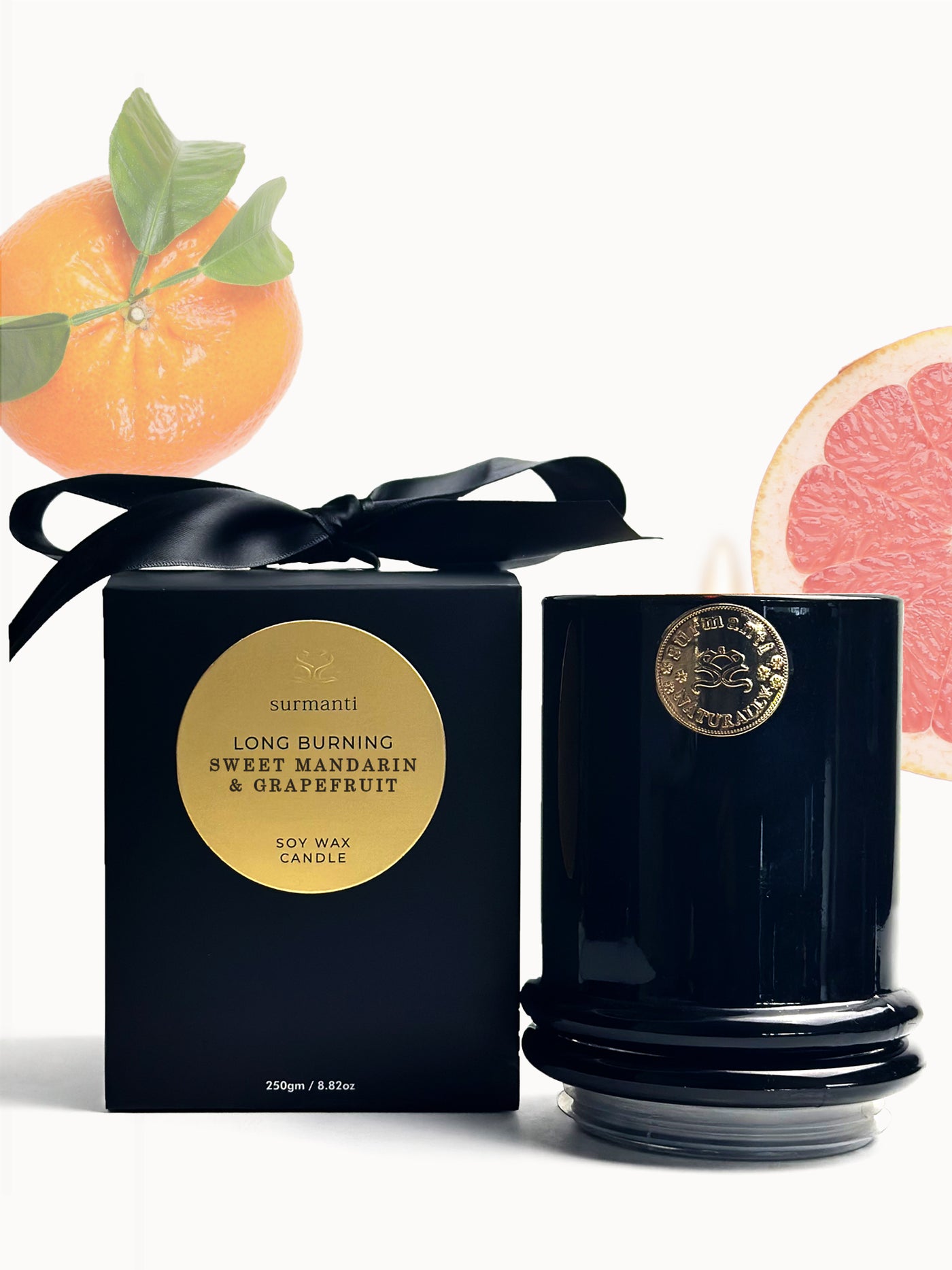 Sweet Mandarin & Grapefruit Soy Wax Candle